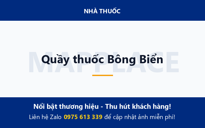 Quầy thuốc Bông Biển