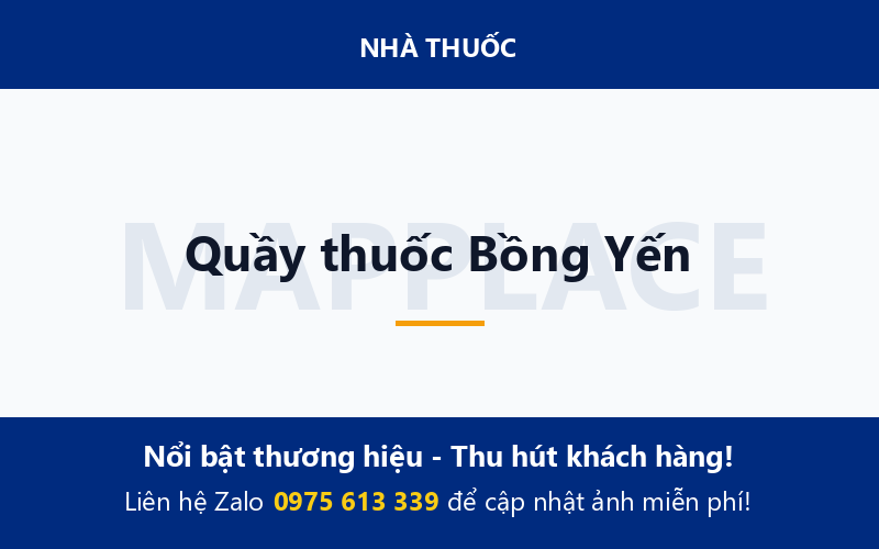 Quầy thuốc Bồng Yến