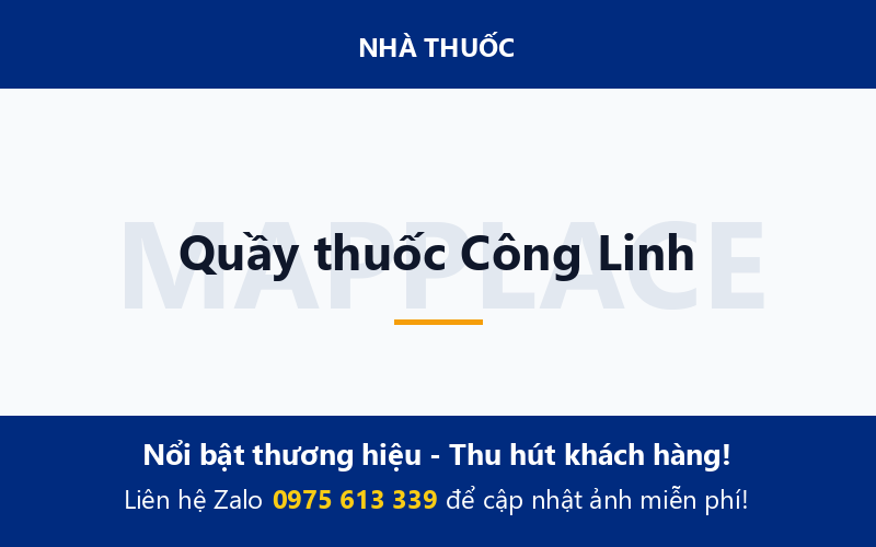 Quầy thuốc Công Linh