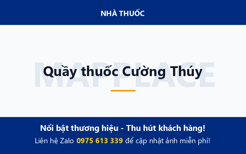 Quầy thuốc Cường Thúy
