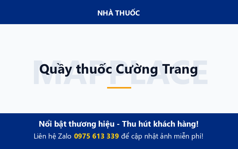 Quầy thuốc Cường Trang