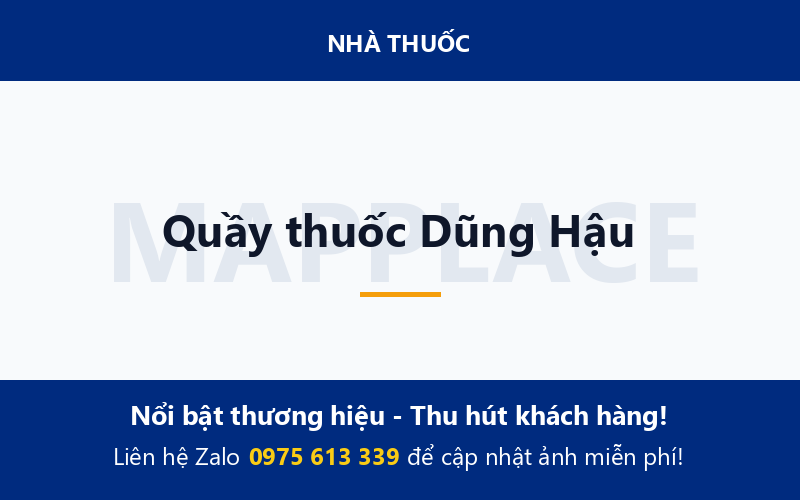Quầy thuốc Dũng Hậu