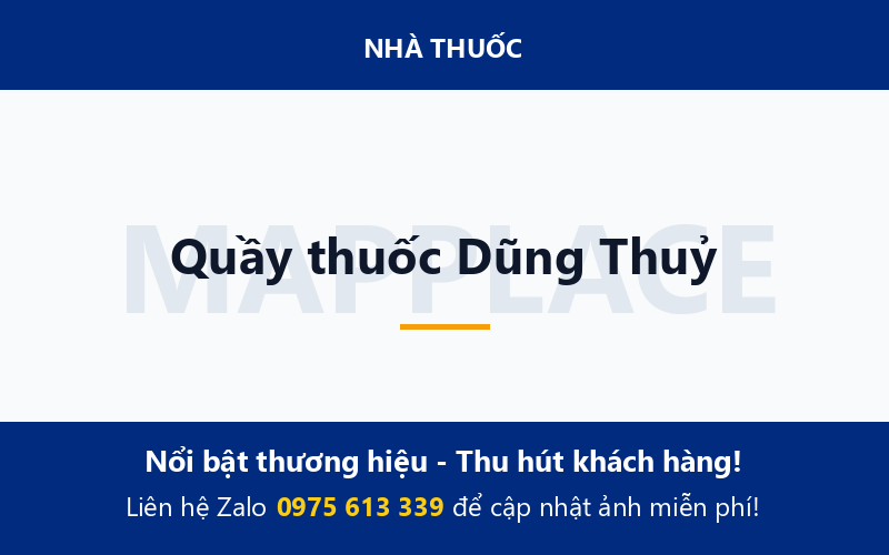 Quầy thuốc Dũng Thuỷ