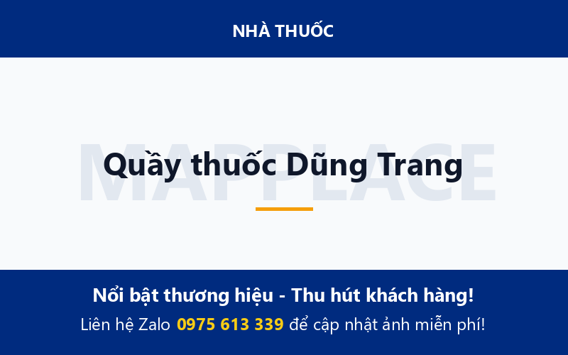 Quầy thuốc Dũng Trang