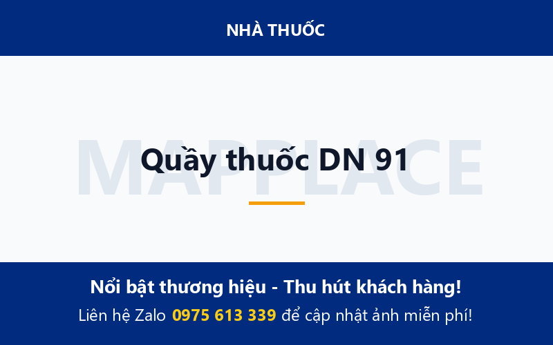 Quầy thuốc DN 91