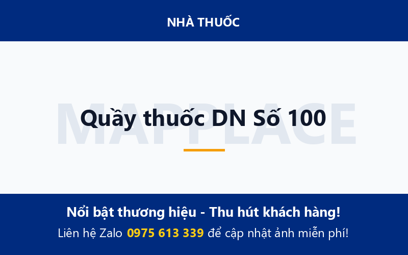 Quầy thuốc DN Số 100