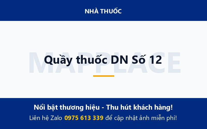 Quầy thuốc DN Số 12