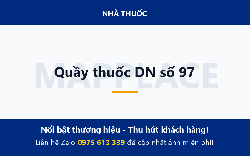 Quầy thuốc DN số 97