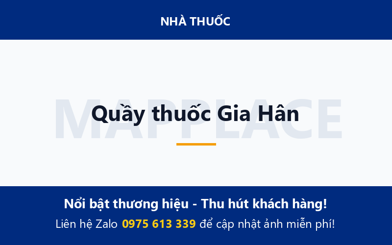 Quầy thuốc Gia Hân