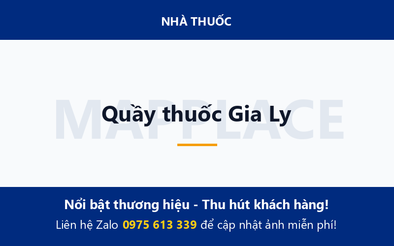 Quầy thuốc Gia Ly