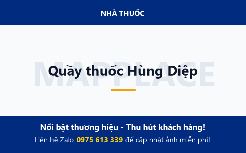 Quầy thuốc Hùng Diệp
