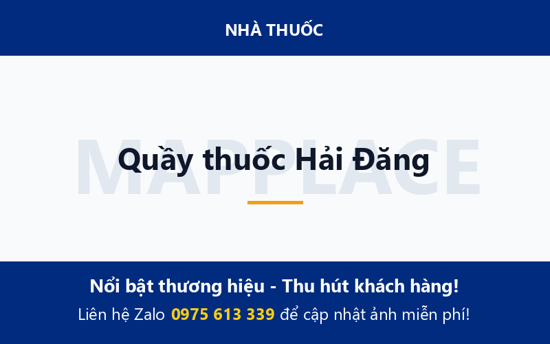 Quầy thuốc Hải Đăng