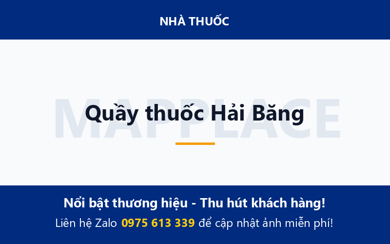 Quầy thuốc Hải Băng
