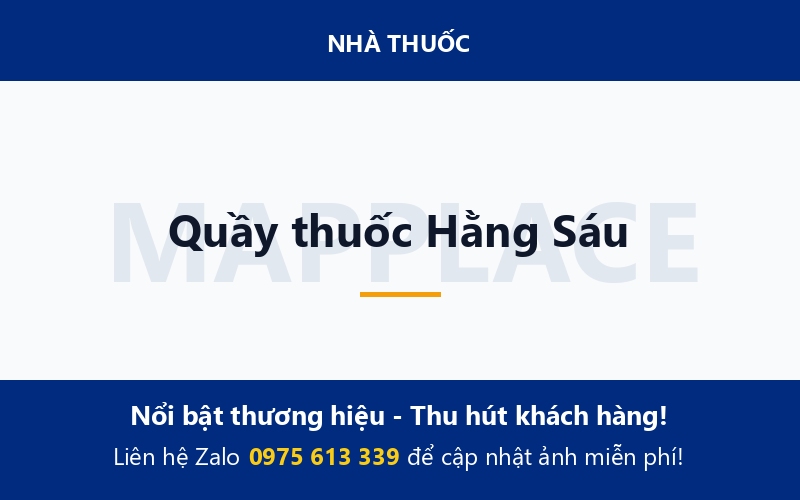 Quầy thuốc Hằng Sáu