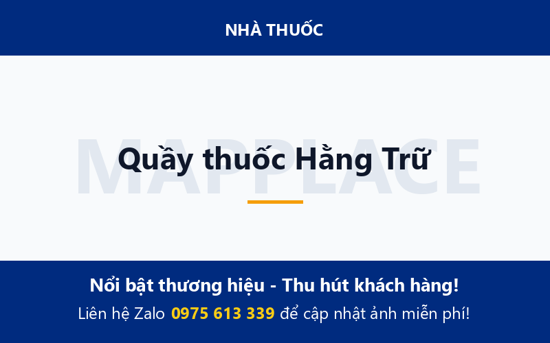 Quầy thuốc Hằng Trữ