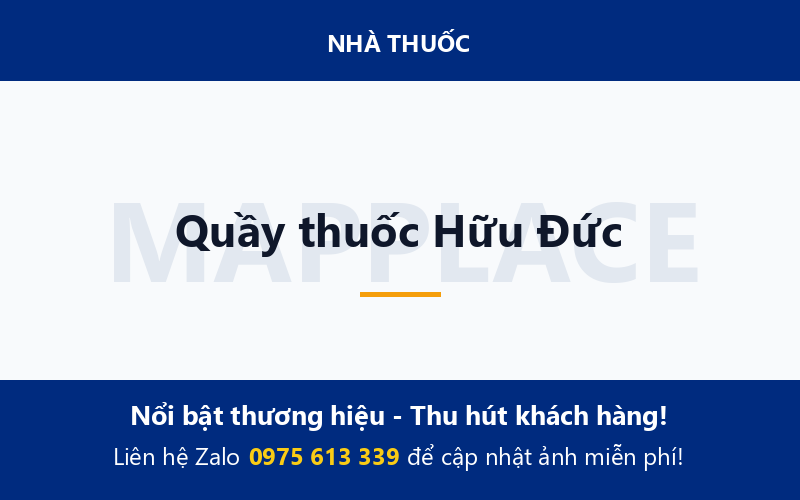 Quầy thuốc Hữu Đức