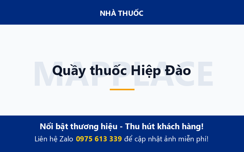Quầy thuốc Hiệp Đào