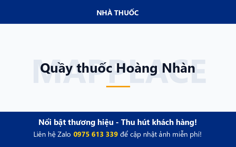 Quầy thuốc Hoàng Nhàn