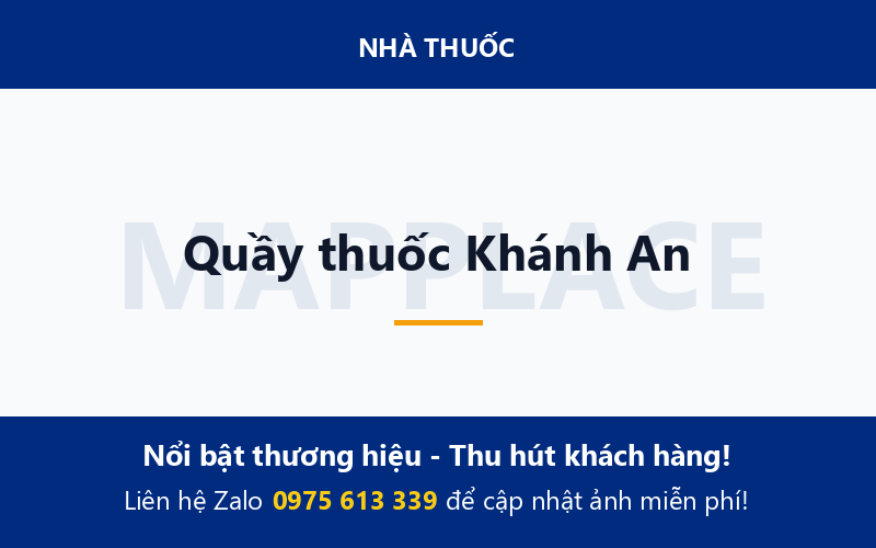 Quầy thuốc Khánh An