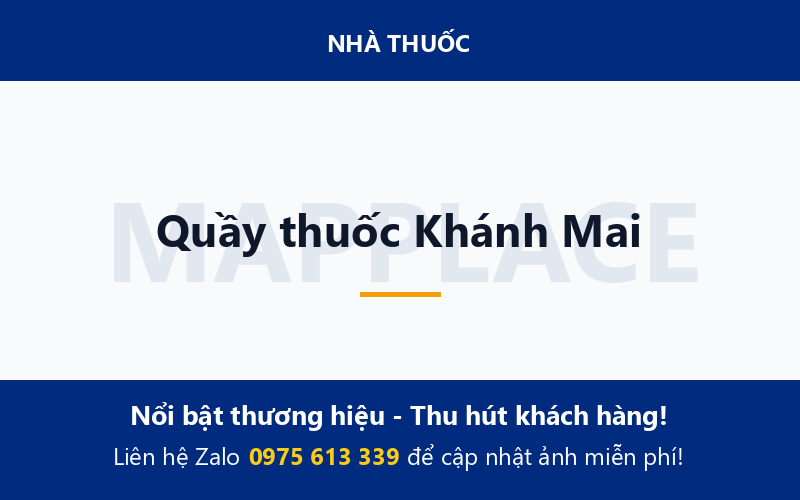 Quầy thuốc Khánh Mai