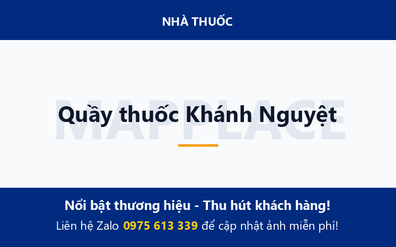 Quầy thuốc Khánh Nguyệt