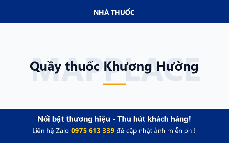Quầy thuốc Khương Hường