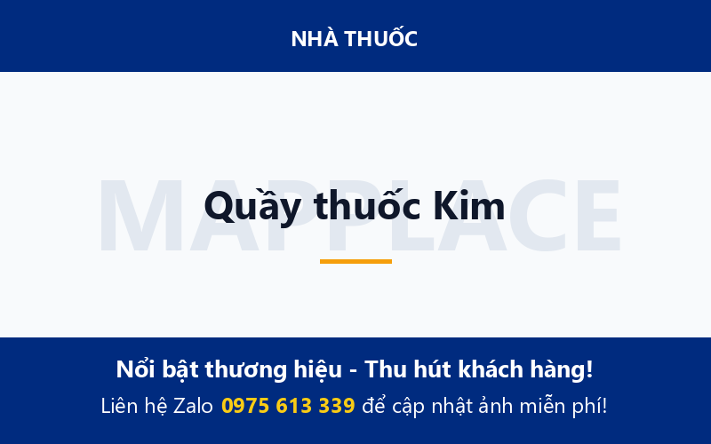Quầy thuốc Kim