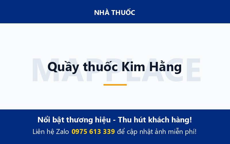Quầy thuốc Kim Hằng