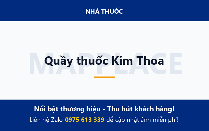Quầy thuốc Kim Thoa