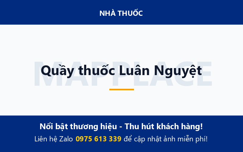 Quầy thuốc Luân Nguyệt