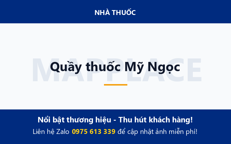Quầy thuốc Mỹ Ngọc