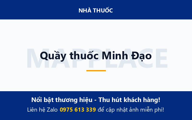 Quầy thuốc Minh Đạo