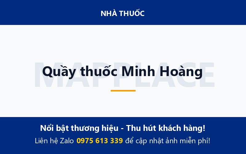 Quầy thuốc Minh Hoàng