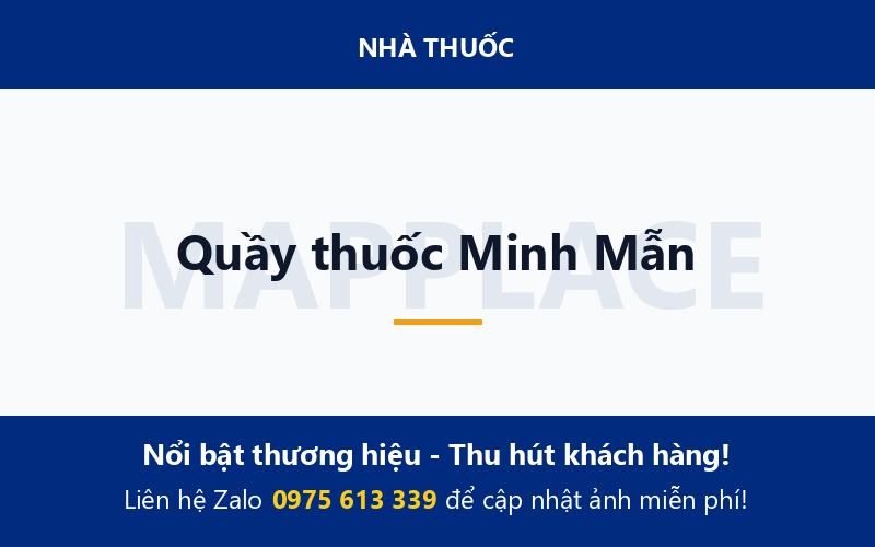 Quầy thuốc Minh Mẫn