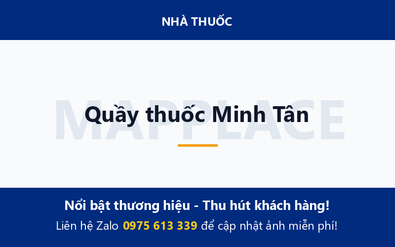 Quầy thuốc Minh Tân