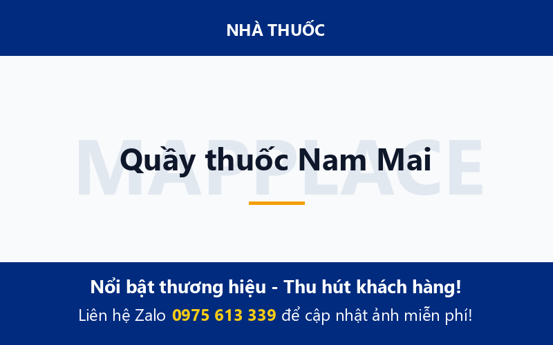 Quầy thuốc Nam Mai
