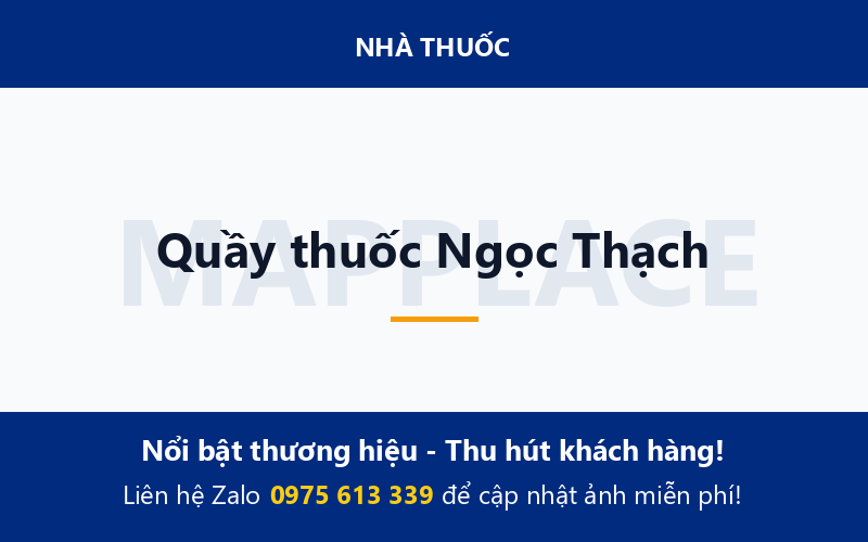 Quầy thuốc Ngọc Thạch