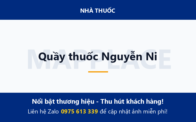 Quầy thuốc Nguyễn Ni