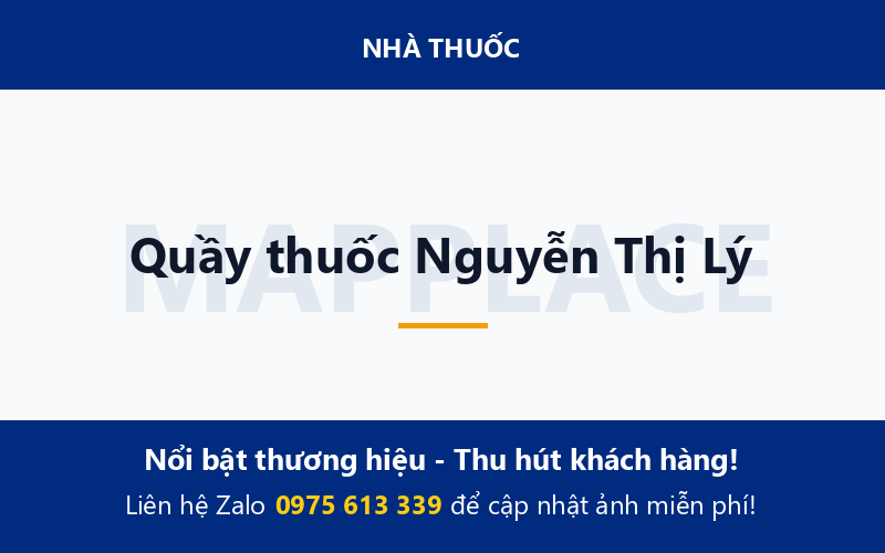 Quầy thuốc Nguyễn Thị Lý
