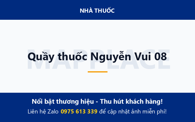 Quầy thuốc Nguyễn Vui 08