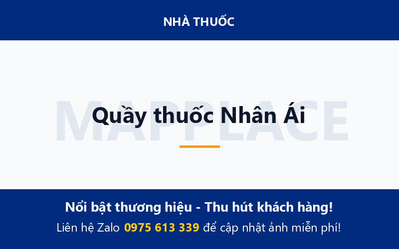 Quầy thuốc Nhân Ái