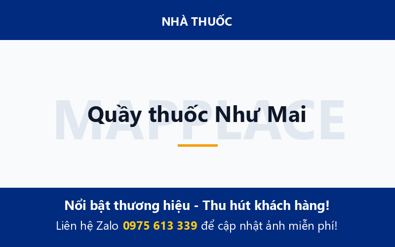 Quầy thuốc Như Mai
