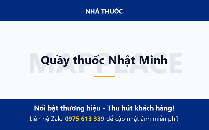 Quầy thuốc Nhật Minh