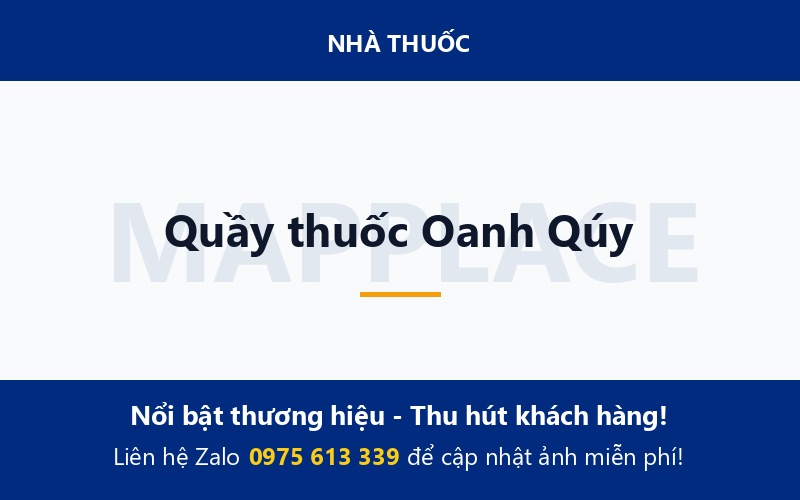 Quầy thuốc Oanh Qúy