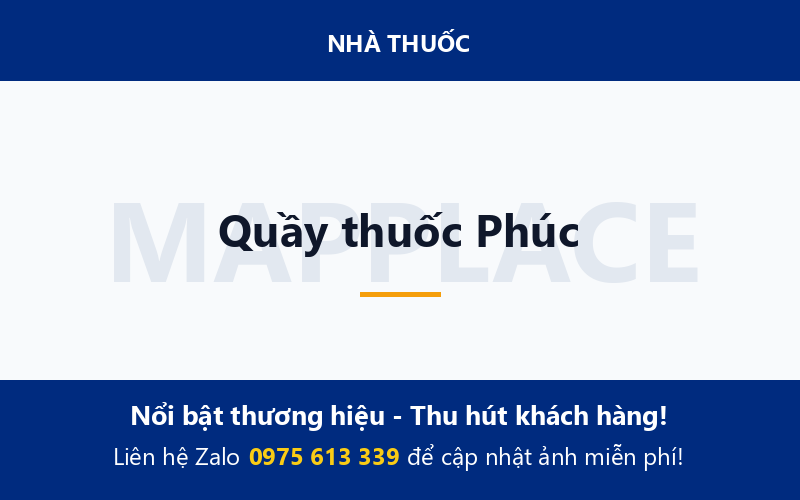 Quầy thuốc Phúc