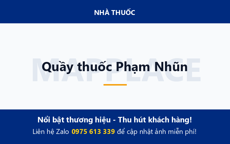 Quầy thuốc Phạm Nhũn