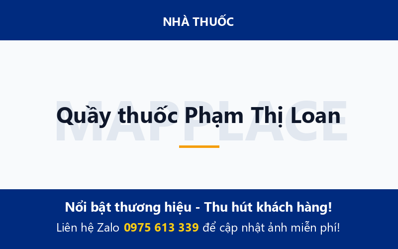 Quầy thuốc Phạm Thị Loan