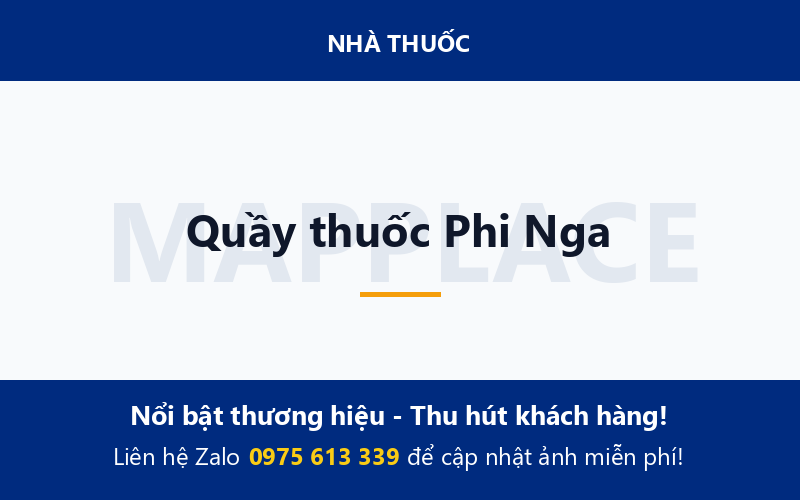 Quầy thuốc Phi Nga