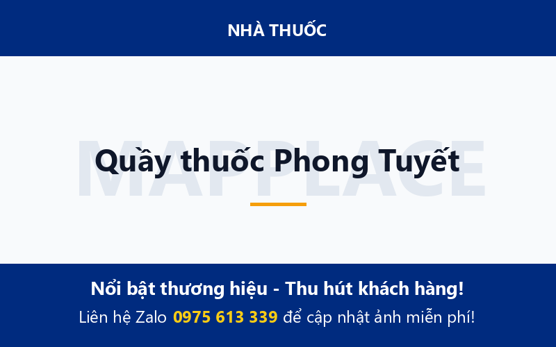 Quầy thuốc Phong Tuyết