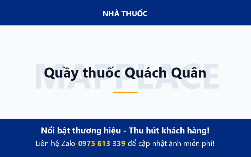 Quầy thuốc Quách Quân
